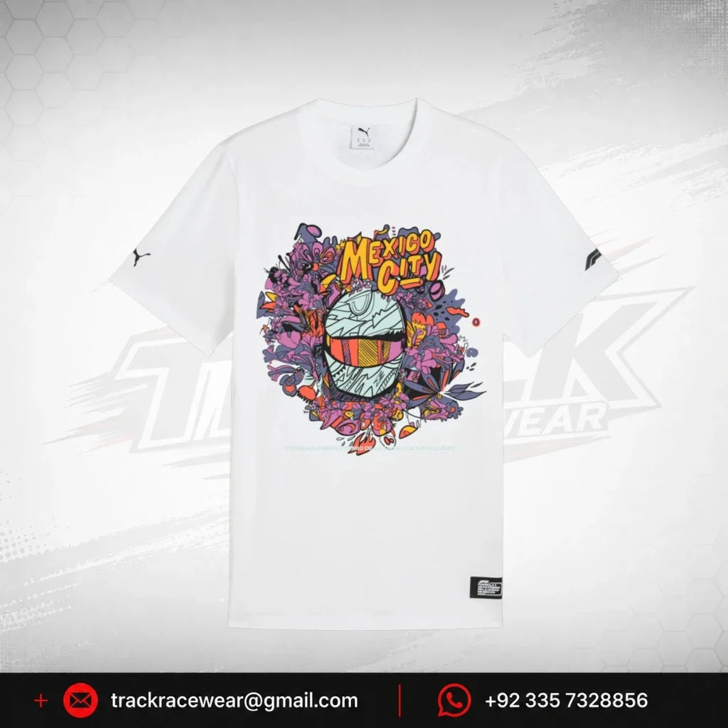 Formula 1 Tech Collection F1 Mexico GP T-Shirt - Black/White