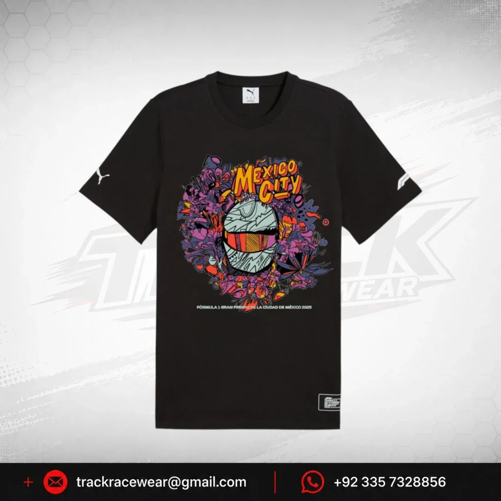 Formula 1 Tech Collection F1 Mexico GP T-Shirt - Black/White
