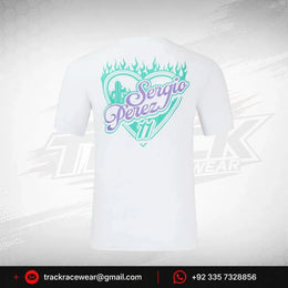 Red Bull Racing F1 Sergio "Checo" Perez Special Edition Mexico GP T-Shirt- White