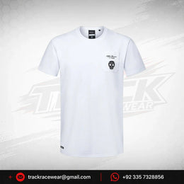 Alfa Romeo Racing F1 Men's Limited Edition Mexico GP Skull T-Shirt - Black/White