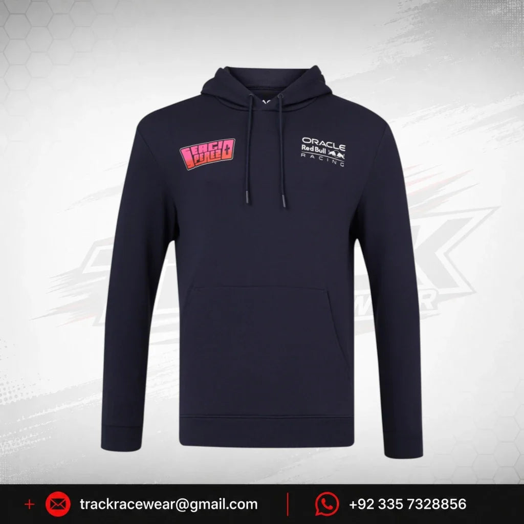 Red Bull Racing F1 Sergio "Checo" Perez Special Edition Mexico GP Hoodie -Navy