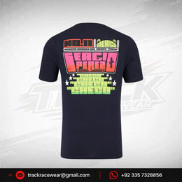 Red Bull Racing F1 Sergio "Checo" Perez Special Edition Mexico GP T-Shirt -Navy