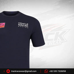 Red Bull Racing F1 Sergio "Checo" Perez Special Edition Mexico GP T-Shirt -Navy