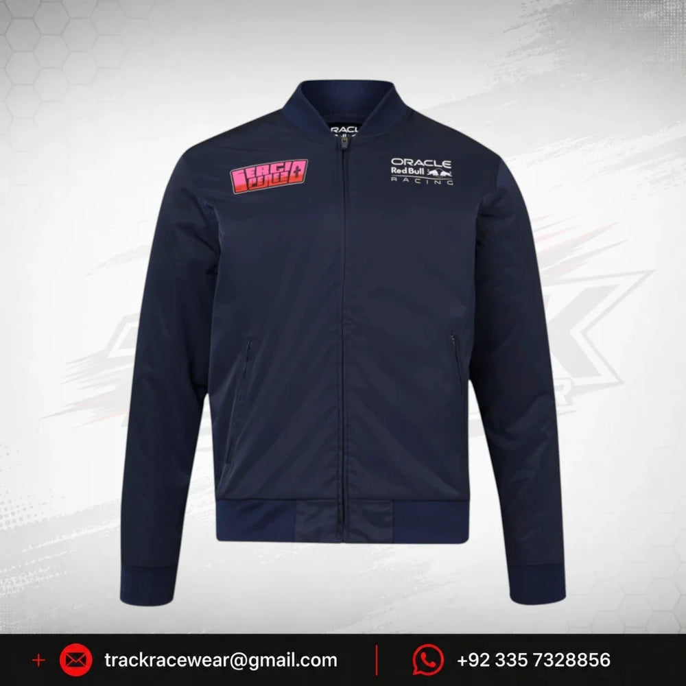 Red Bull Racing F1 Sergio "Checo" Perez Special Edition Mexico GP Track Jacket -Navy