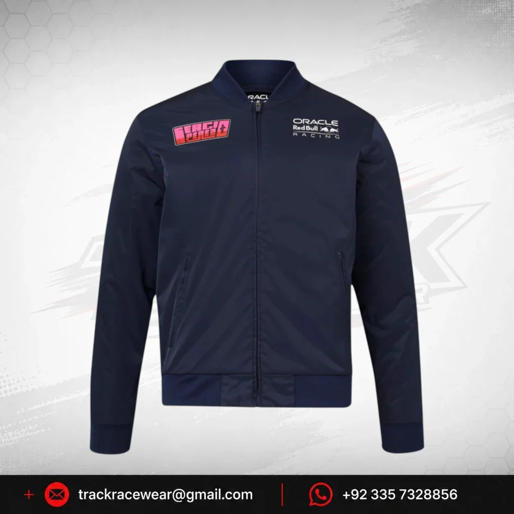 Red Bull Racing F1 Sergio "Checo" Perez Special Edition Mexico GP Track Jacket -Navy