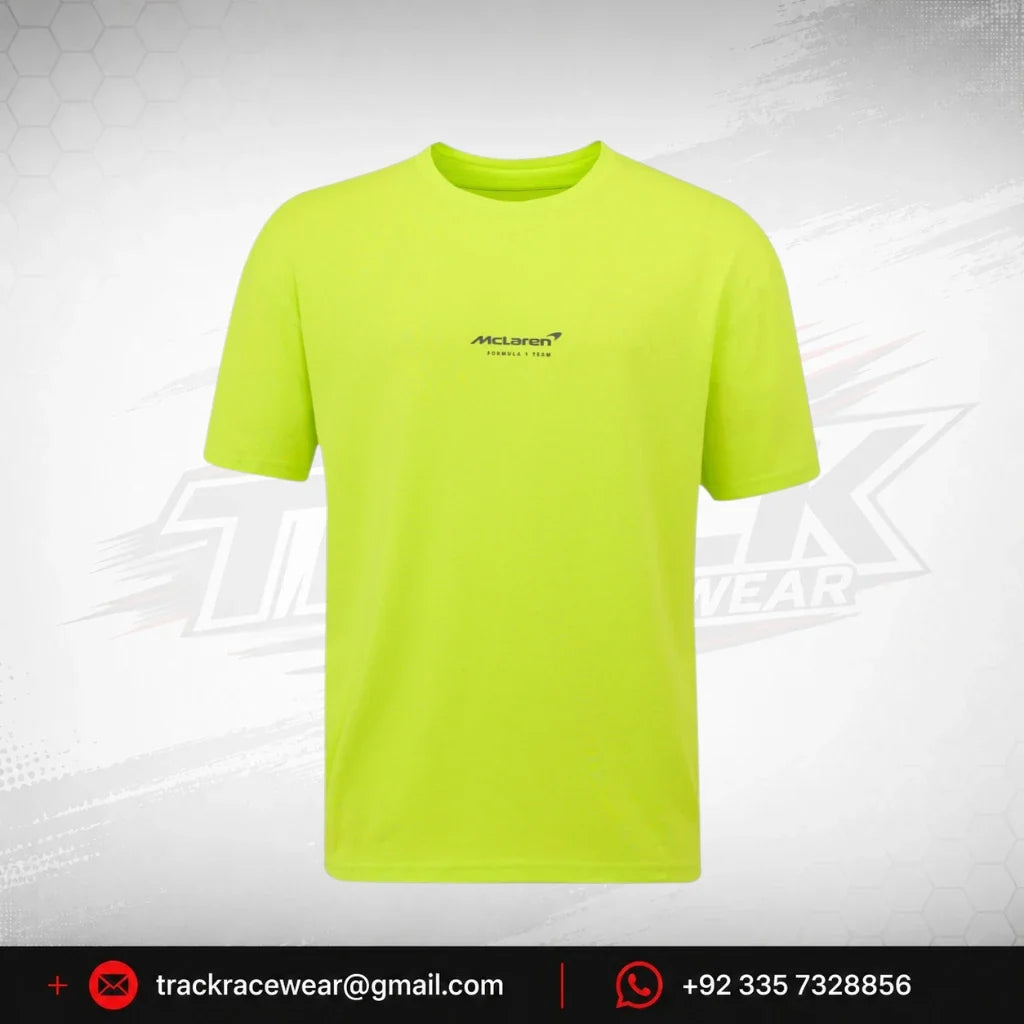 McLaren F1 Night Race Graphic T-Shirt - Phantom/Evening Primrose