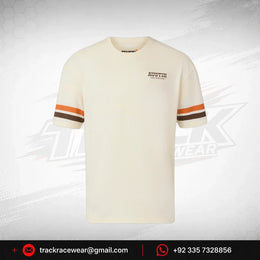 McLaren F1 USA Austin GP Stripe Sleeve T-Shirt - White/Phantom