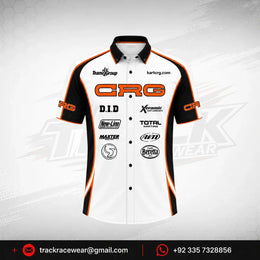 2018 CRG Kart Racing Button-Down Shirt