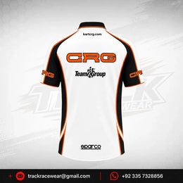 2018 CRG Kart Racing Button-Down Shirt