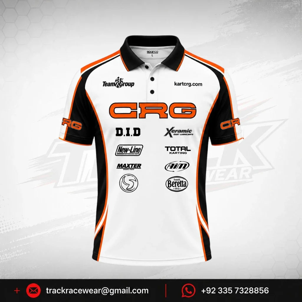 2018 CRG Kart Racing Polo Shirt – CRG Racing Team Polo
