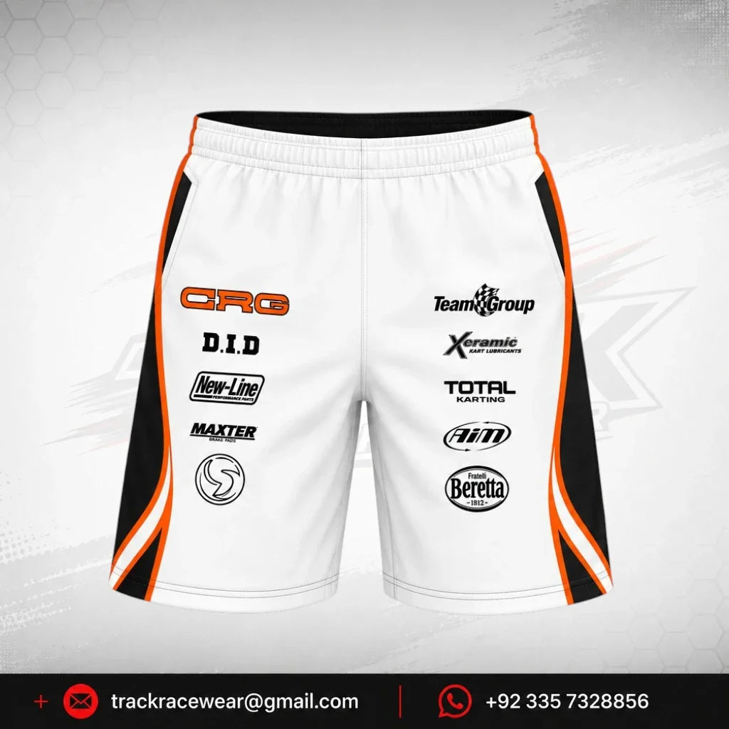 2018 CRG Kart Racing Rugby Shorts – CRG Racing Team Shorts