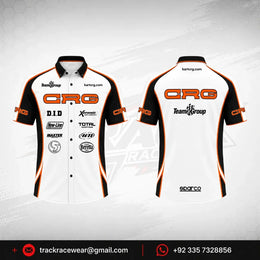 2018 CRG Kart Racing Button-Down Shirt