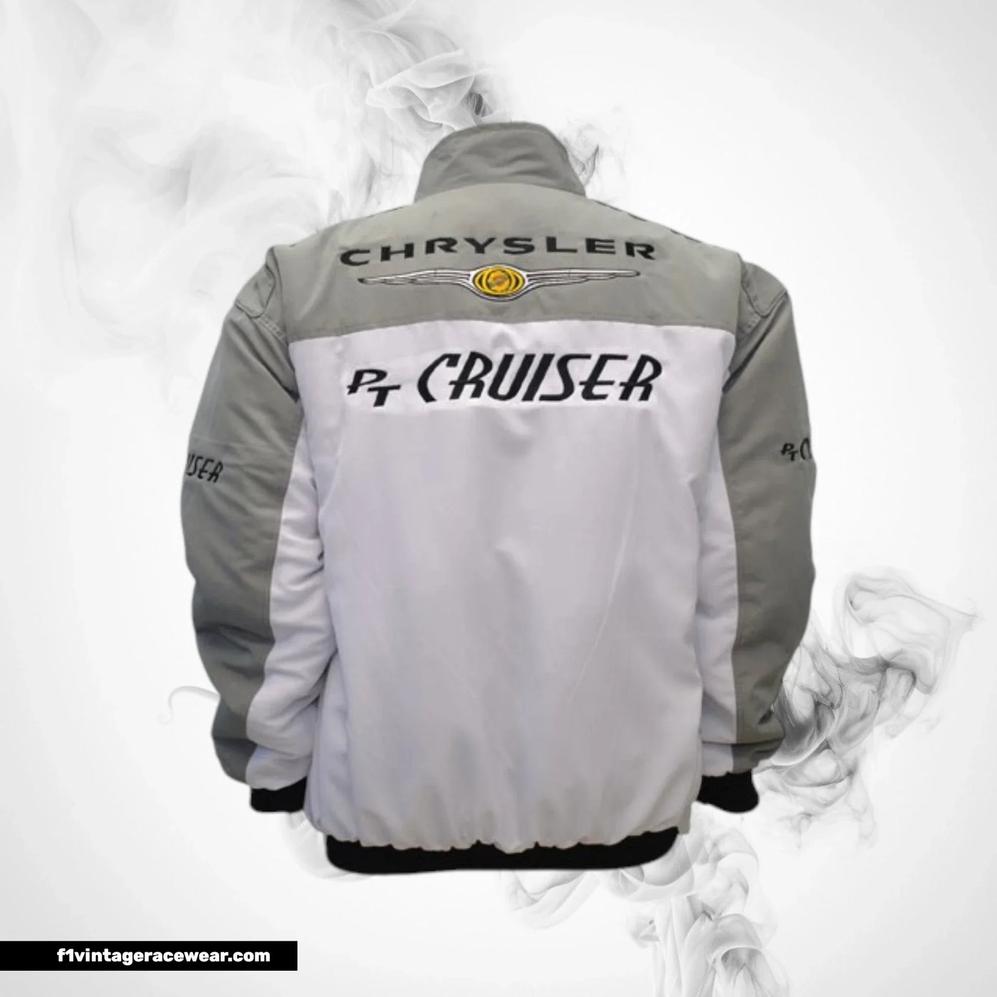 Chrysler PT Cruiser Motorsport Jacket White Light Gray Racing Wear