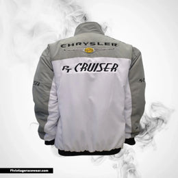 Chrysler PT Cruiser Motorsport Jacket White Light Gray Racing Wear