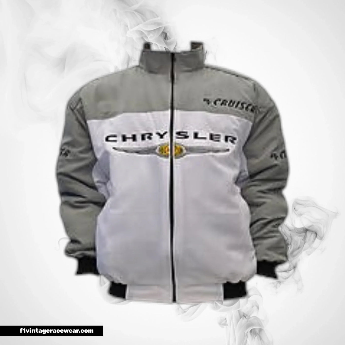 Chrysler PT Cruiser Motorsport Jacket White Light Gray Racing Wear