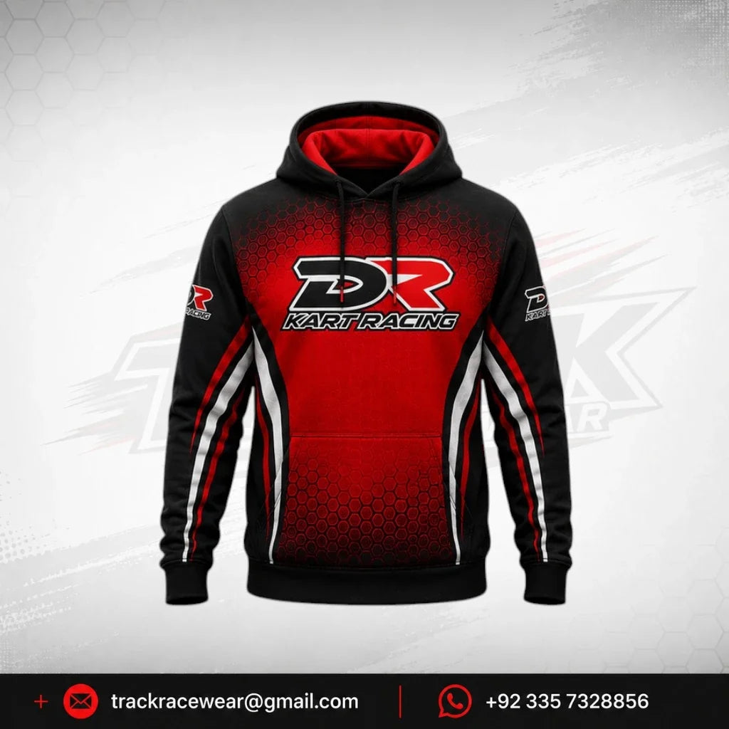 DR Kart Racing Hoodie – Premium Karting Hoodie