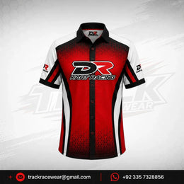 Premium Custom Button-Down Kart Racing Shirt