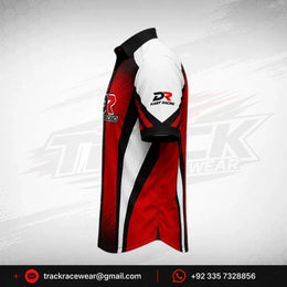 Premium Custom Button-Down Kart Racing Shirt