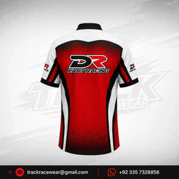 Premium Custom Button-Down Kart Racing Shirt