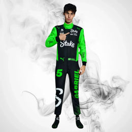 Gabriel Bortoleto 2025 Kick Sauber F1 Costume Replica