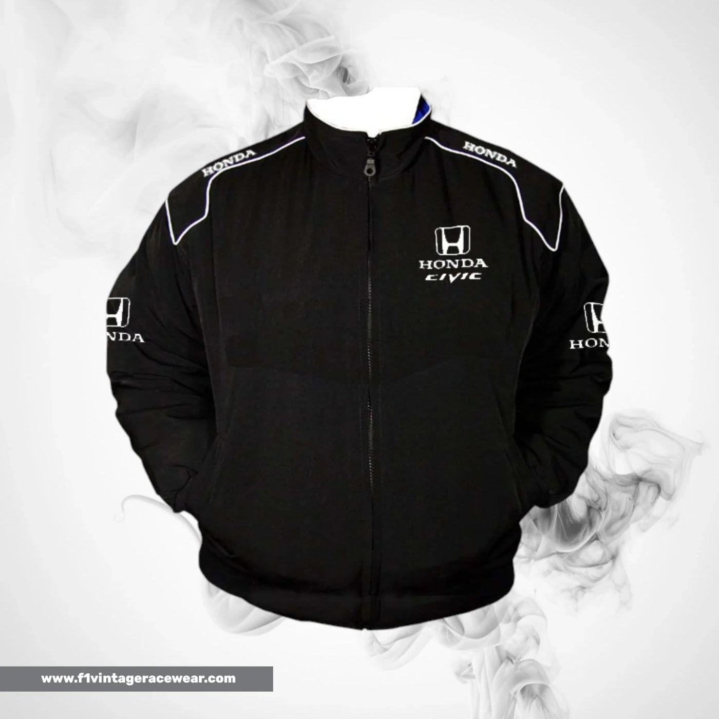 Honda Civic Motorsport Jacket Black Racing Wear