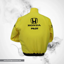 Honda Pilot Racing Jacket Yellow SUV Style Edition