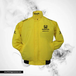 Honda S2000 JDM Inspired Jacket Yellow Racing Style