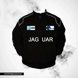 Jaguar Racing Jacket Black Luxury Performance Style