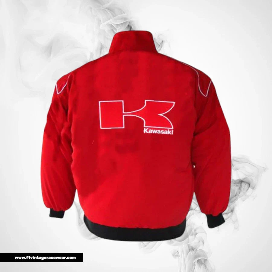 Kawasaki KX Racing Jacket Red Motocross Edition