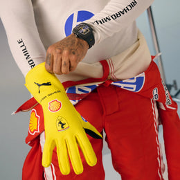 Lewis Hamilton Replica Racing Gloves GP Silverstone 2026