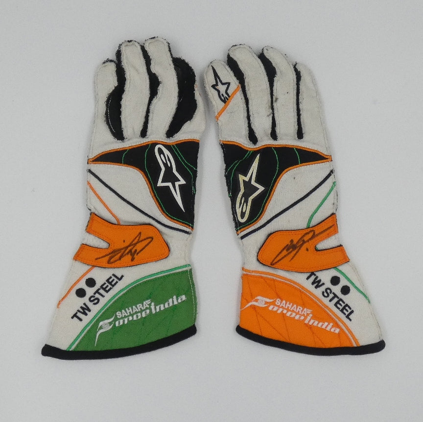 Sergio Perez 2014 Sahara Force India Race Gloves