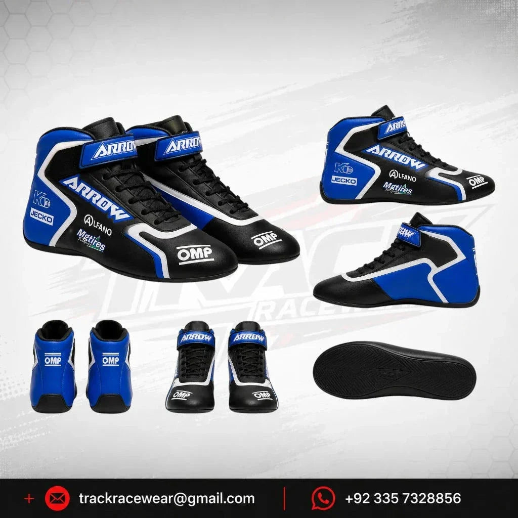 Arrow Kart Driving Shoes | High-Grip Go Kart Racing Shoes