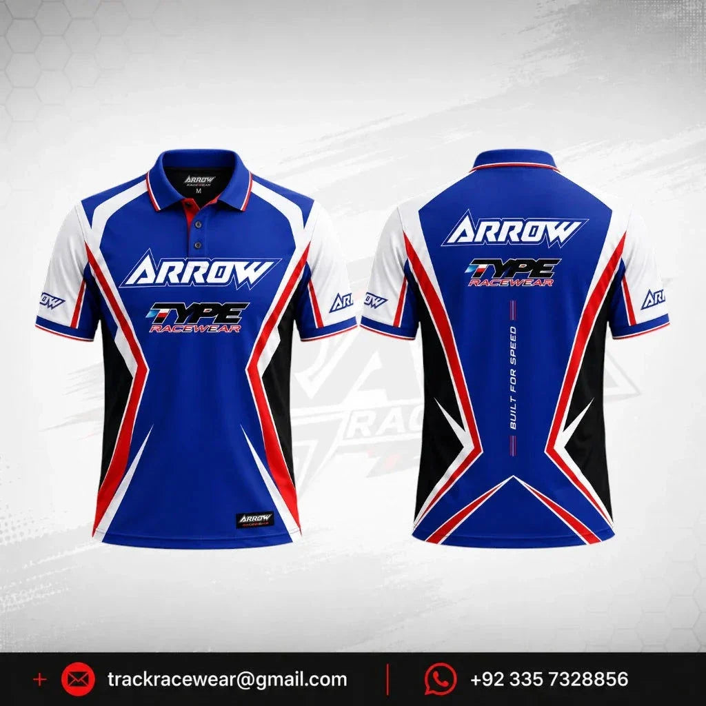 Arrow Kart Racing Polo Shirt