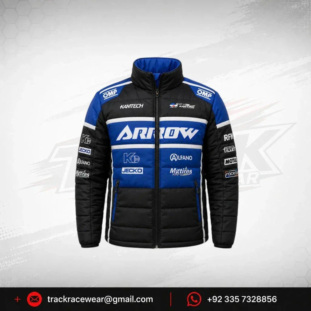Arrow Kart Racing Puffer Jacket