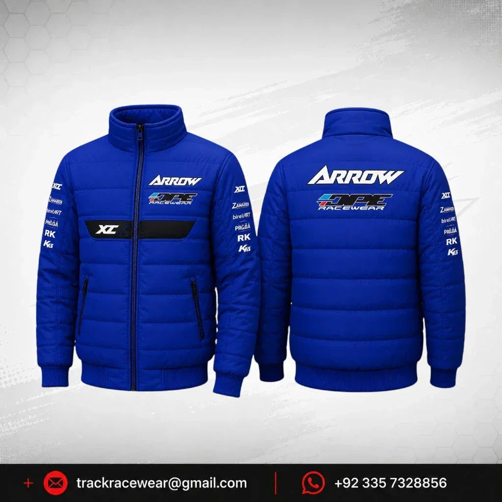 Arrow Kart Racing Puffer Jacket