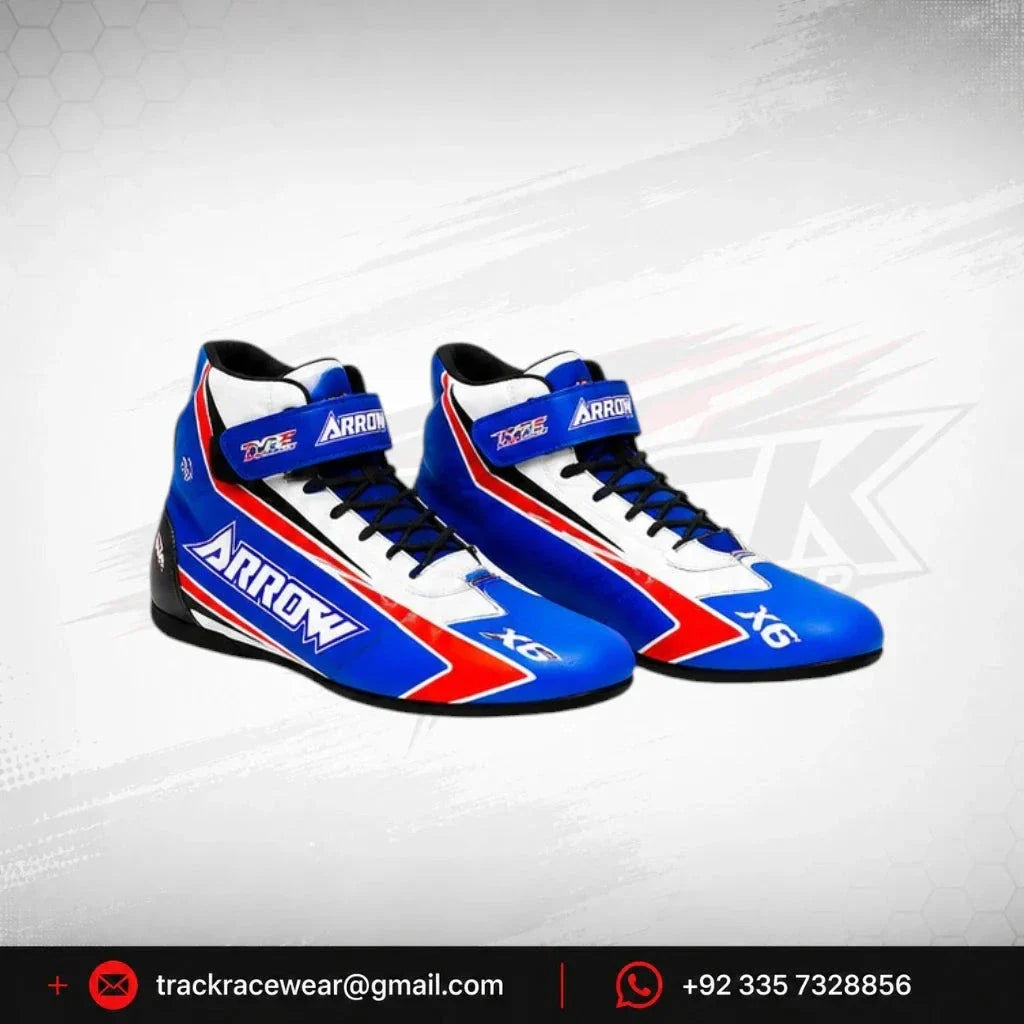 Arrow Kart Racing Shoes | Custom FIA Level 2 Go Kart Racing Shoes