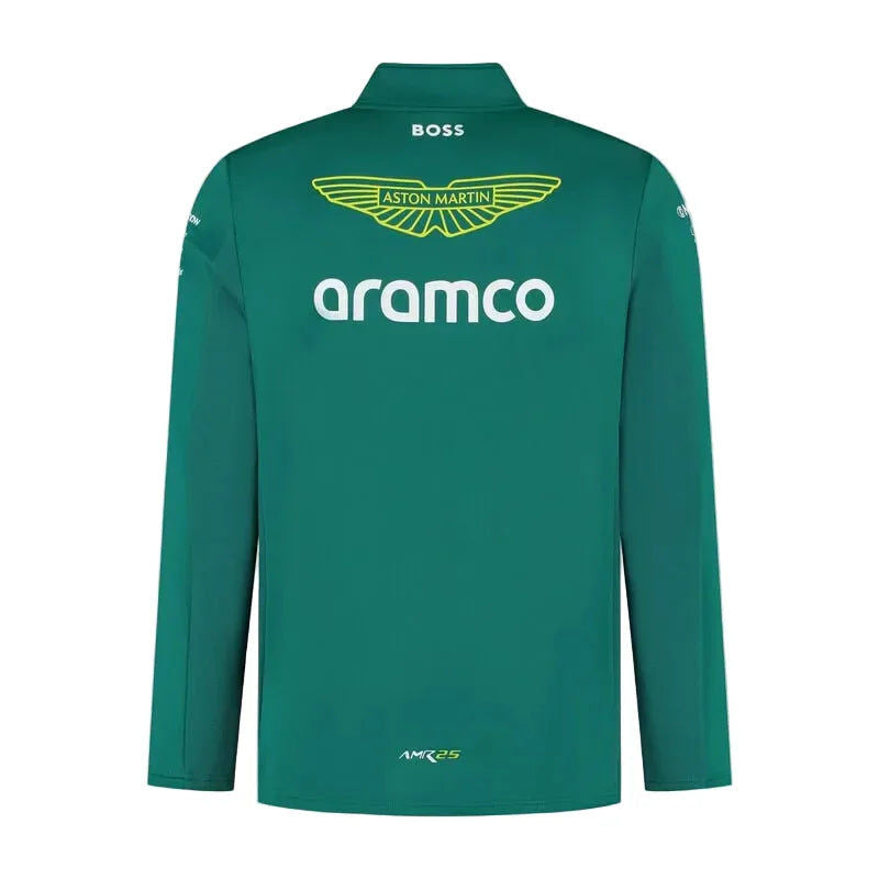 Aston Martin F1 Team 2025 Team 1/4 Zip Sweater