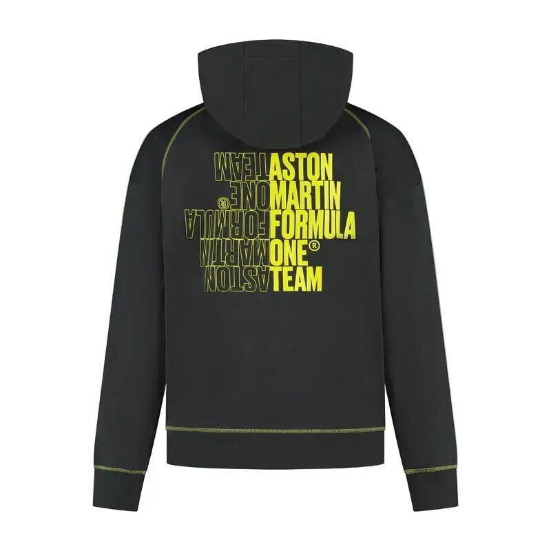 Aston Martin F1 Team Graphic Hoodie Black