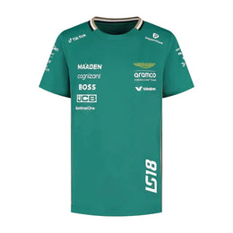 Aston Martin F1 Team Kids 2025 Lance Stroll Driver T-shirt
