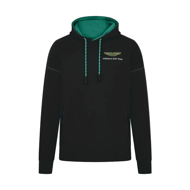 Aston Martin F1 Team Logo Hoodie Black