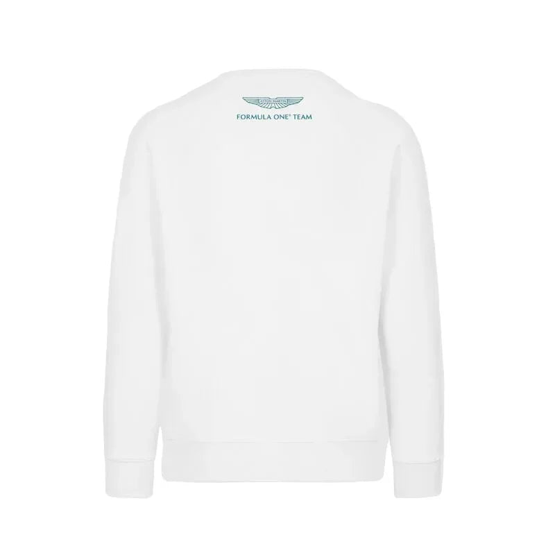 Aston Martin F1 Team Logo Sweatshirt White