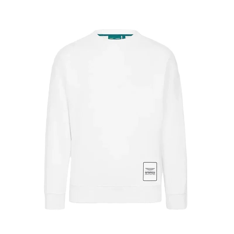 Aston Martin F1 Team Logo Sweatshirt White