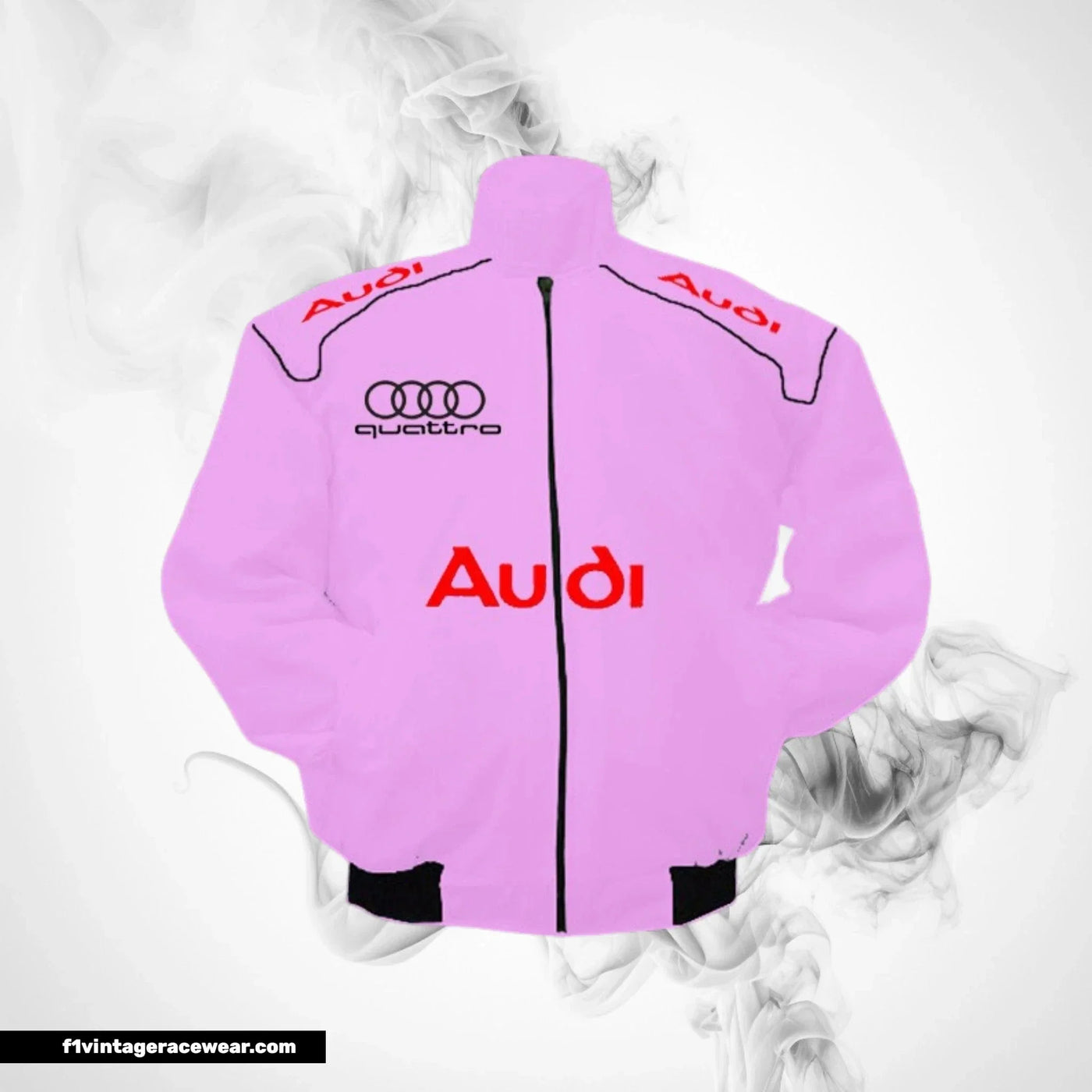 Audi Racing Jacket Pink Motorsport Style Edition