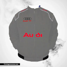 Audi TT Racing Jacket Dark Gray Motorsport Style Edition