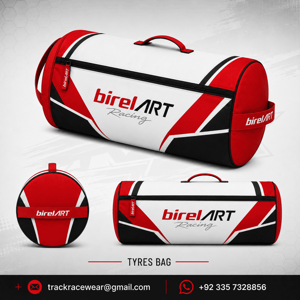 Birel ART Racing Tyre Bag Red White Black