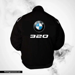 BMW 320 Racing Jacket Black Motorsport Style Edition