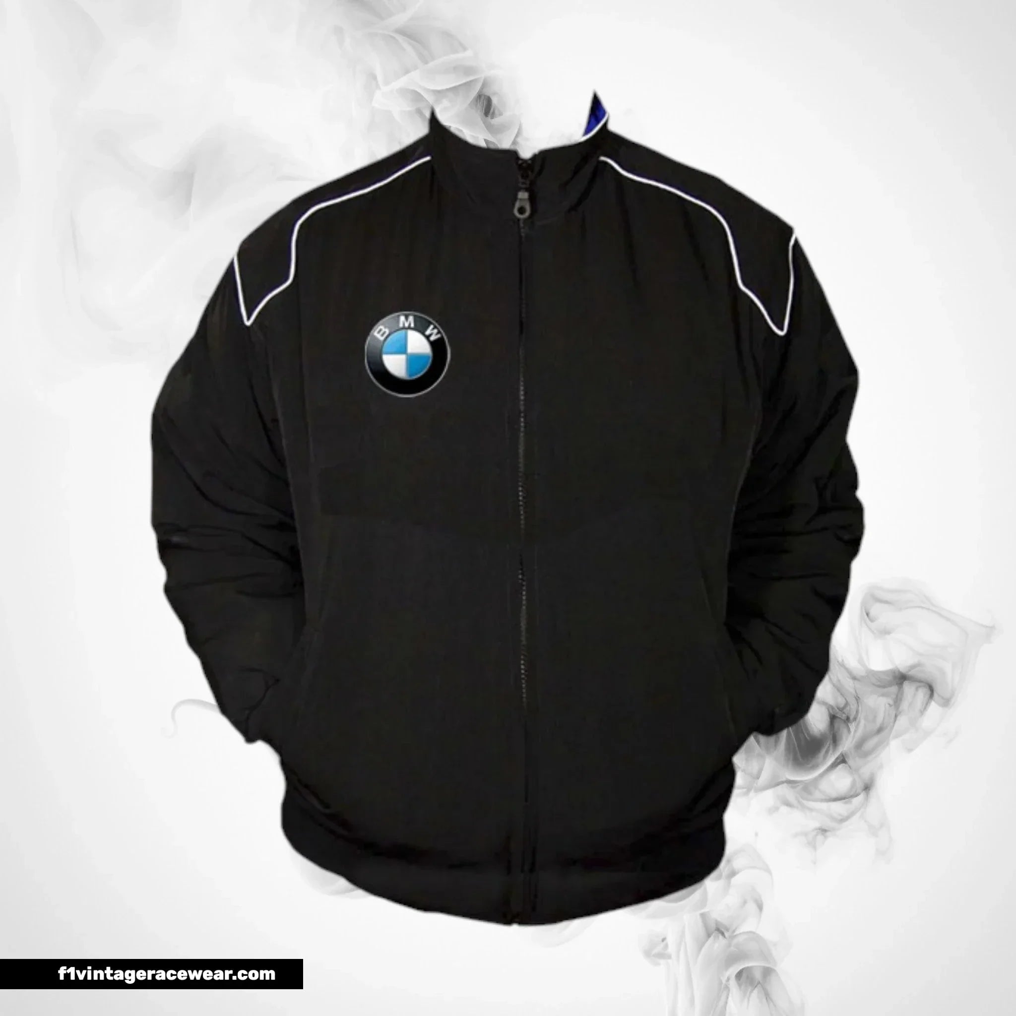 BMW Racing Jacket Black Motorsport Style Edition