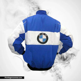 BMW Williams Team F1 Racing Jacket Blue and White Motorsport Style