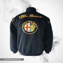 Buy Alfa Romeo Jacket Black Online