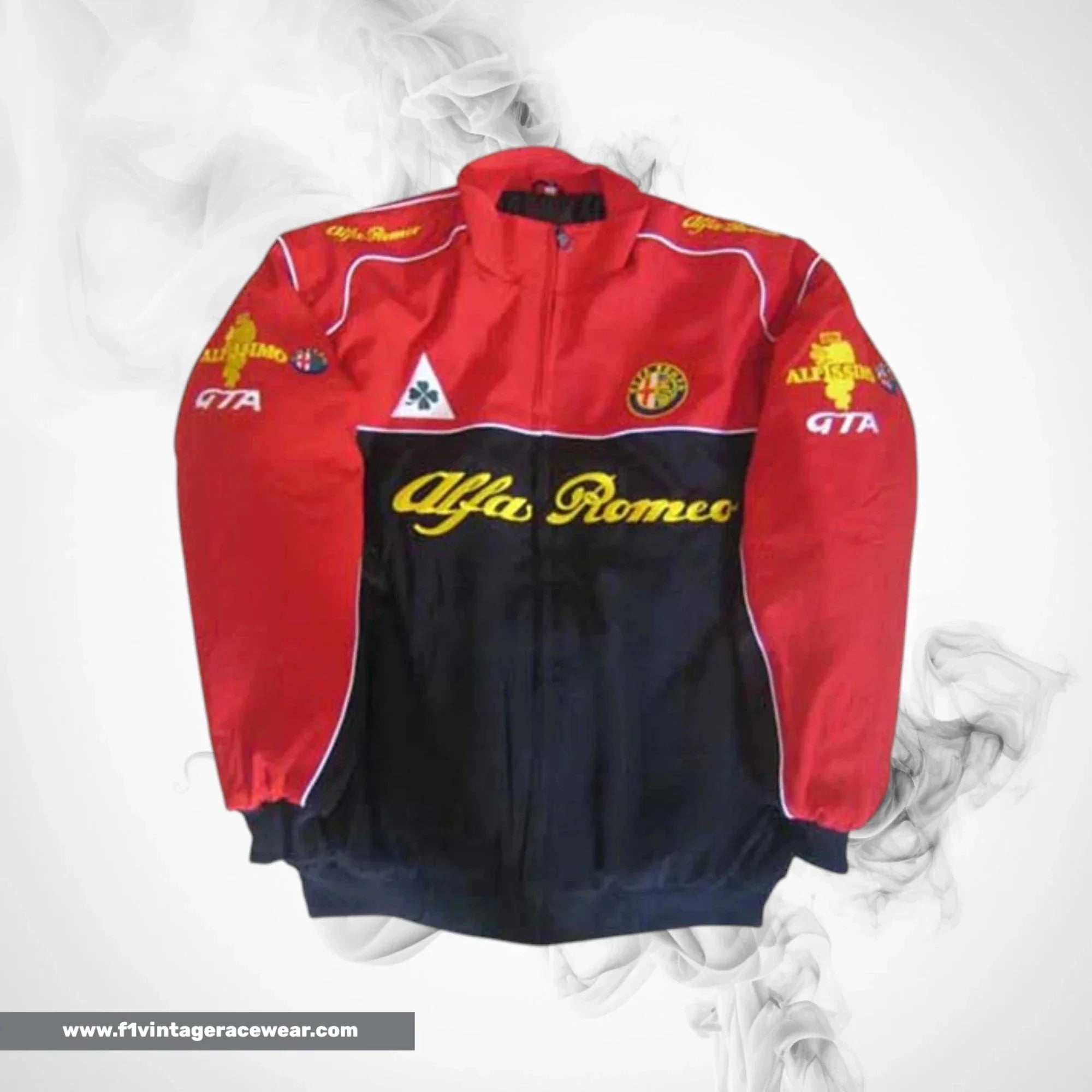Buy Alfa Romeo Jacket Red Black Online